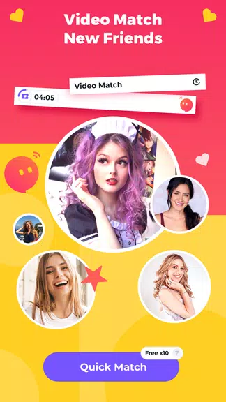 Gostosa - Live Chat & Match ภาพหน้าจอ 1