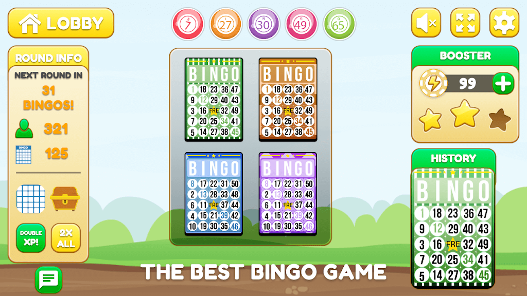 Bingo King-Free Bingo Games-Bingo Party-Bingo Captura de pantalla 2
