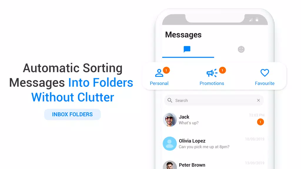 Messages Lite - Text Messages Screenshot 2