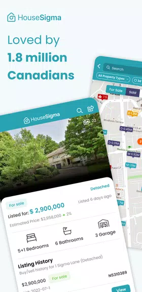 HouseSigma Canada Real Estate স্ক্রিনশট 1