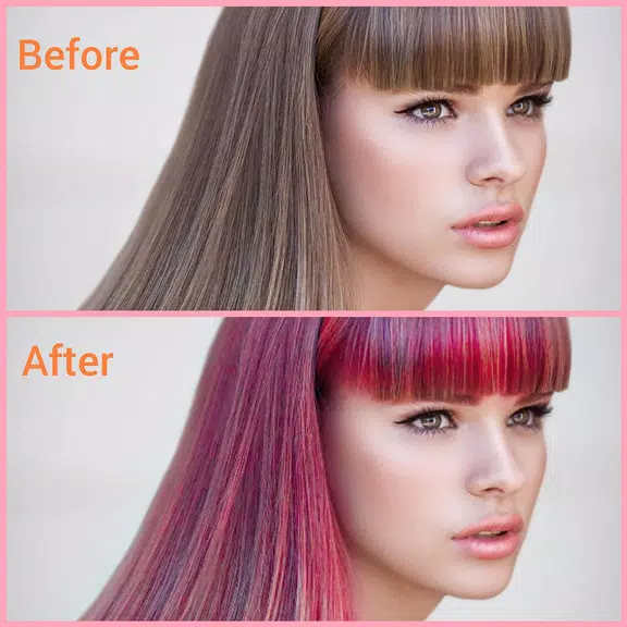 Hair Color Changer - Hair Dye应用截图第1张