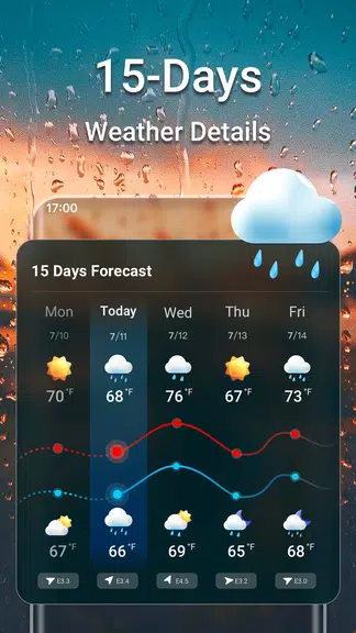 Weather Forecast & Live Radar 스크린샷 2