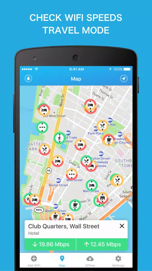WiFi Finder - WiFi Map应用截图第2张