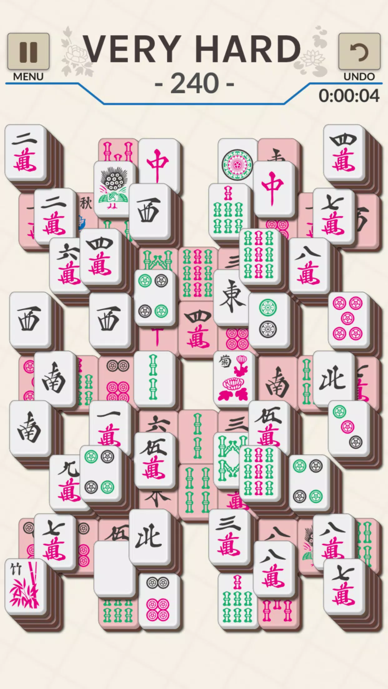 Mahjong Solitaire 1000 Classic स्क्रीनशॉट 1