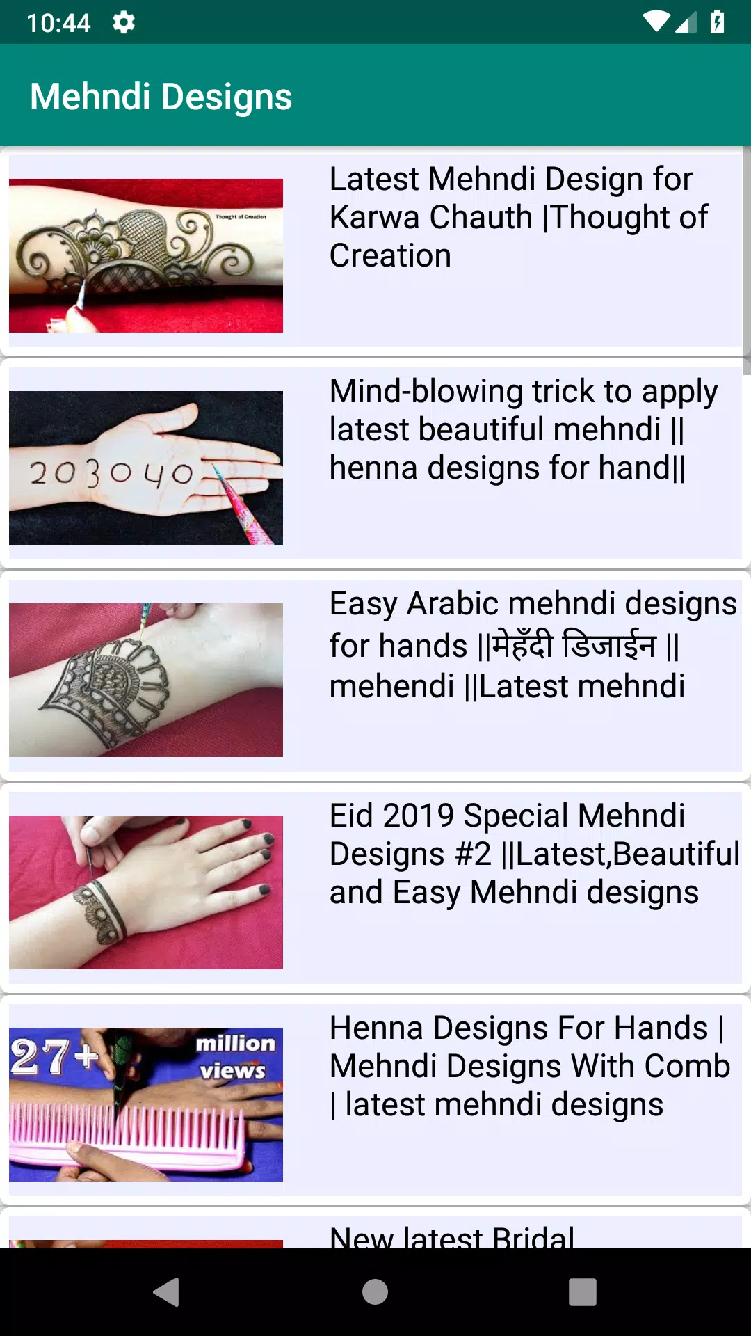 1000+ Mehndi Designs Latest 20 Zrzut ekranu 3