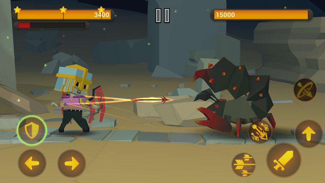 Battle Flare - Fighting RPG ภาพหน้าจอ 4