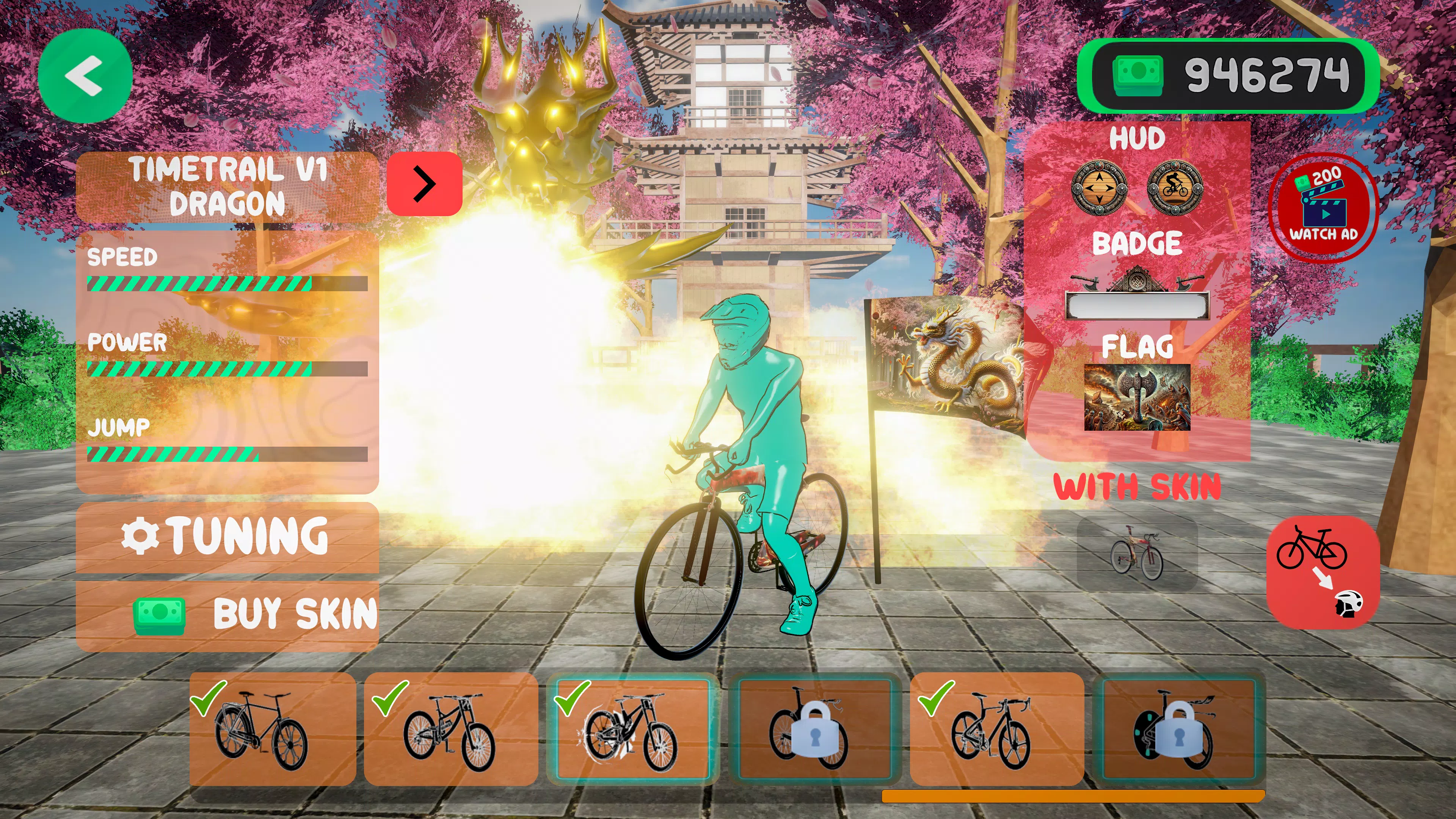 Bicycle Extreme Rider 3D ภาพหน้าจอ 2