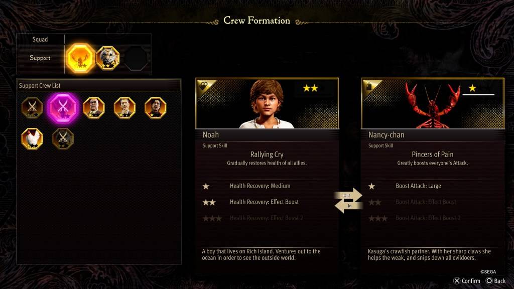 Nancy-Chan Crew Stats