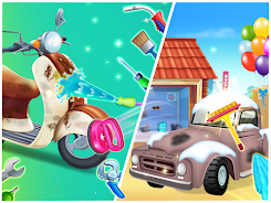 Truck wash games for boys ภาพหน้าจอ 2