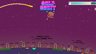 Golf Orbit: Oneshot Golf Games Captura de pantalla 3