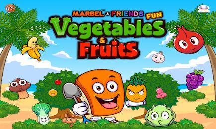 Marbel Fun Vegetable & Fruits Ekran Görüntüsü 1