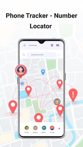 GPS Tracker - Phone Locator Schermafbeelding 1