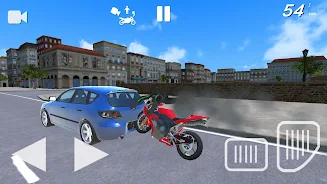 Moto Crash Simulator: Accident স্ক্রিনশট 1