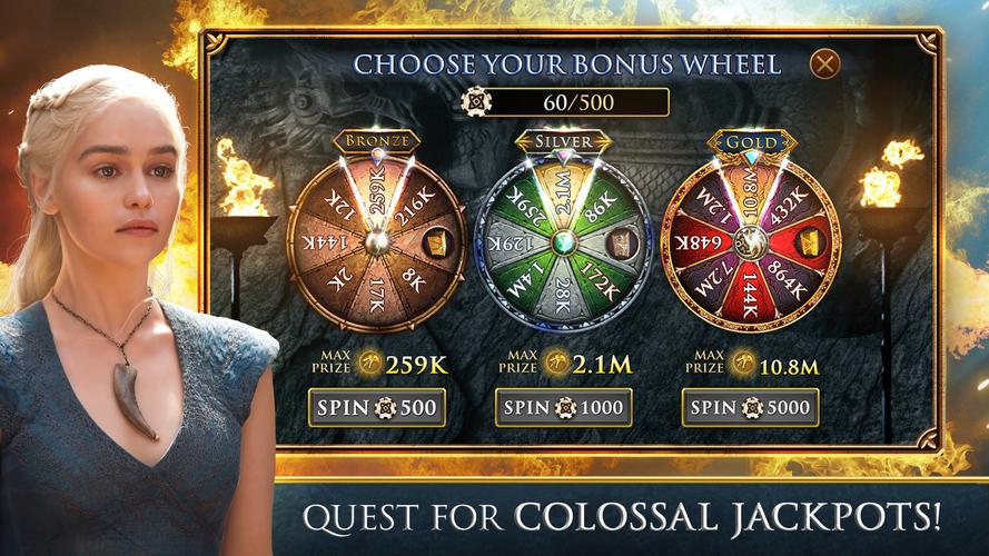 Game of Thrones Slots Casino Zrzut ekranu 1