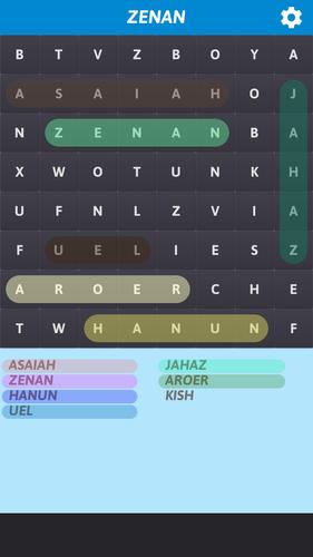 Bible Word Search 스크린샷 2