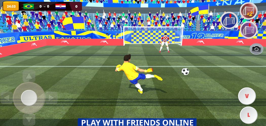 Goalie Wars Football Online應用截圖第1張