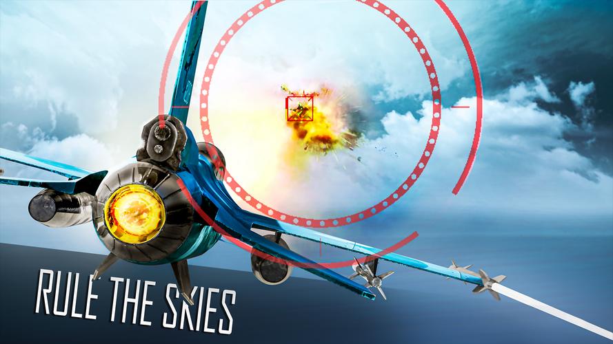 Jet Fighter: Sky Combat 3D应用截图第2张