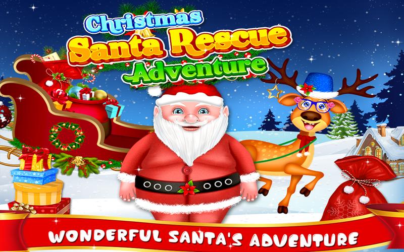 Christmas Santa Rescue Game Captura de pantalla 1