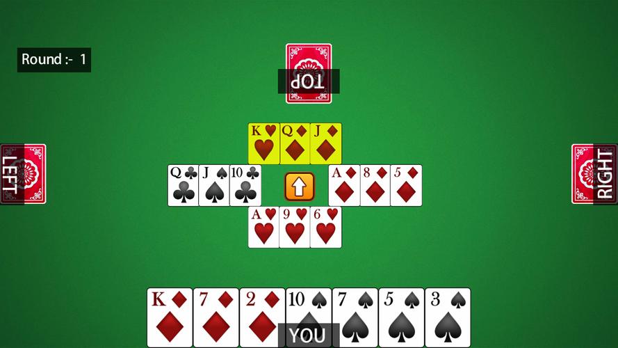 Hazari Card Game : 1000 Points應用截圖第4張