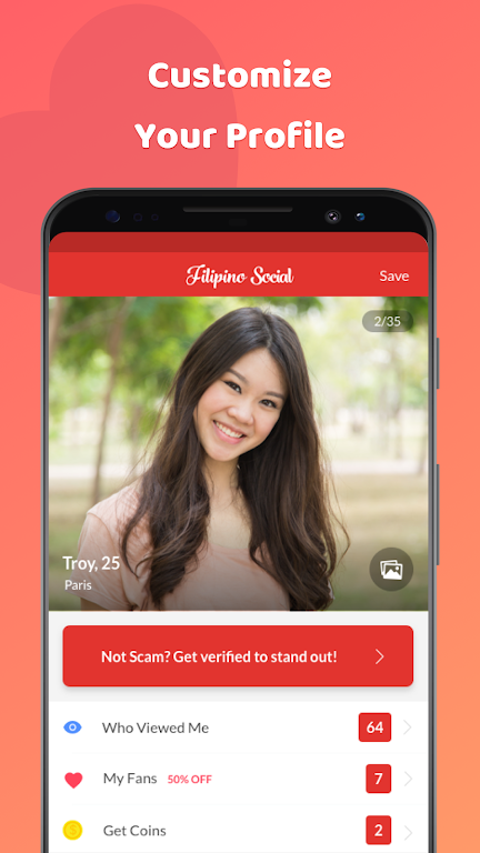 Filipino Social: Dating & Chat Ảnh chụp màn hình 2