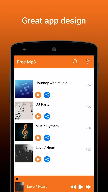 Schermata Free Mp3 Download 4