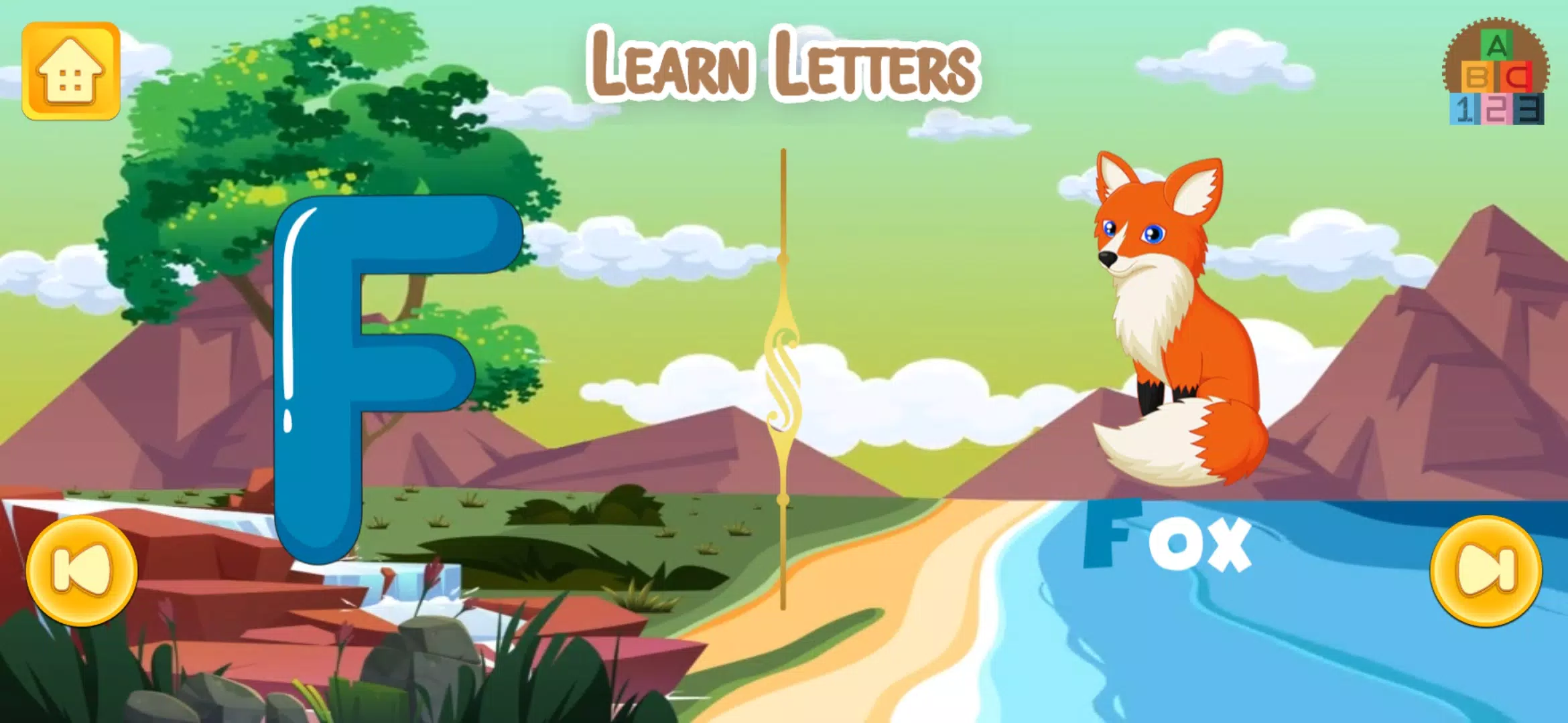 Learn numbers and letters Zrzut ekranu 2