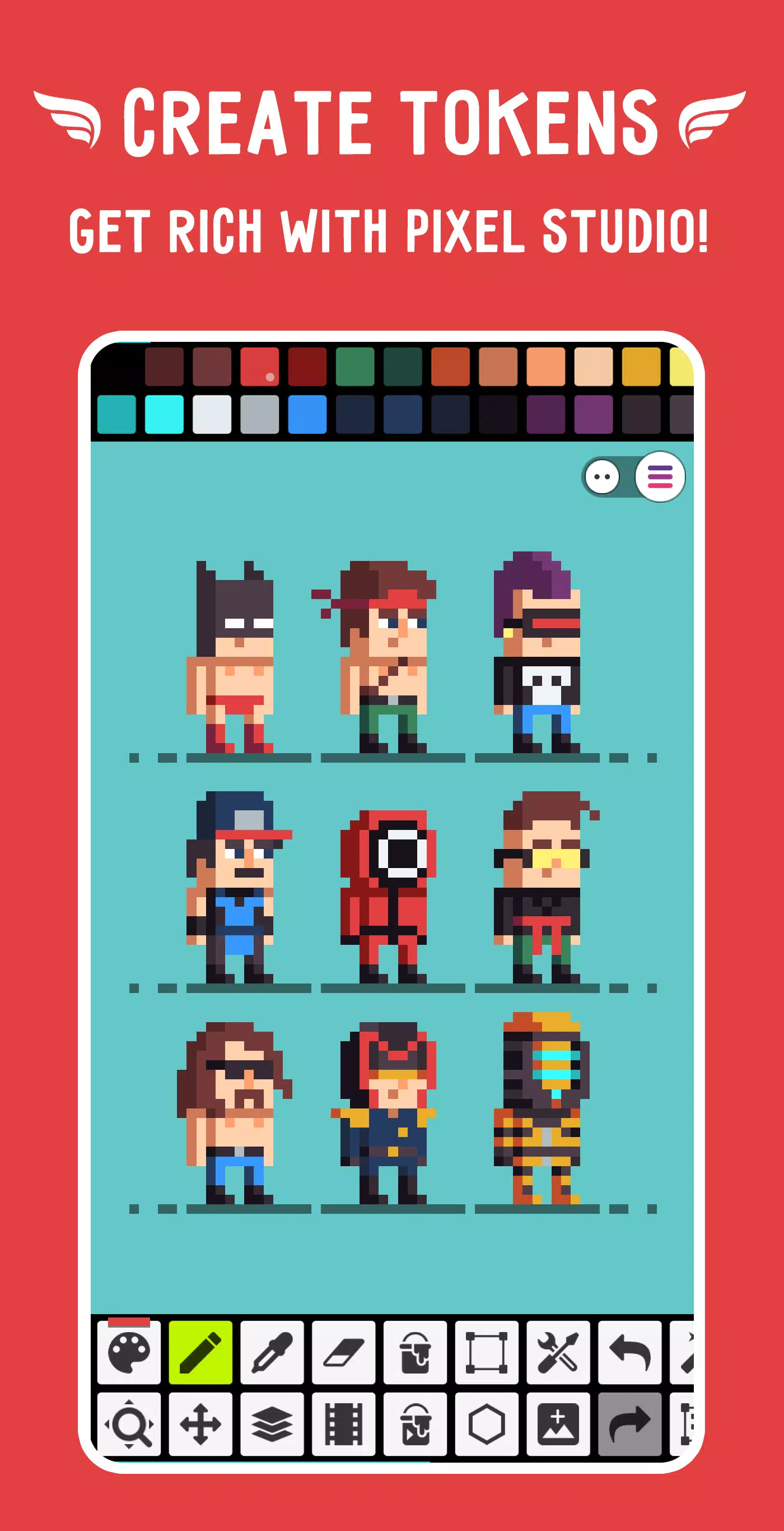 Pixel Studio Tangkapan skrin 3