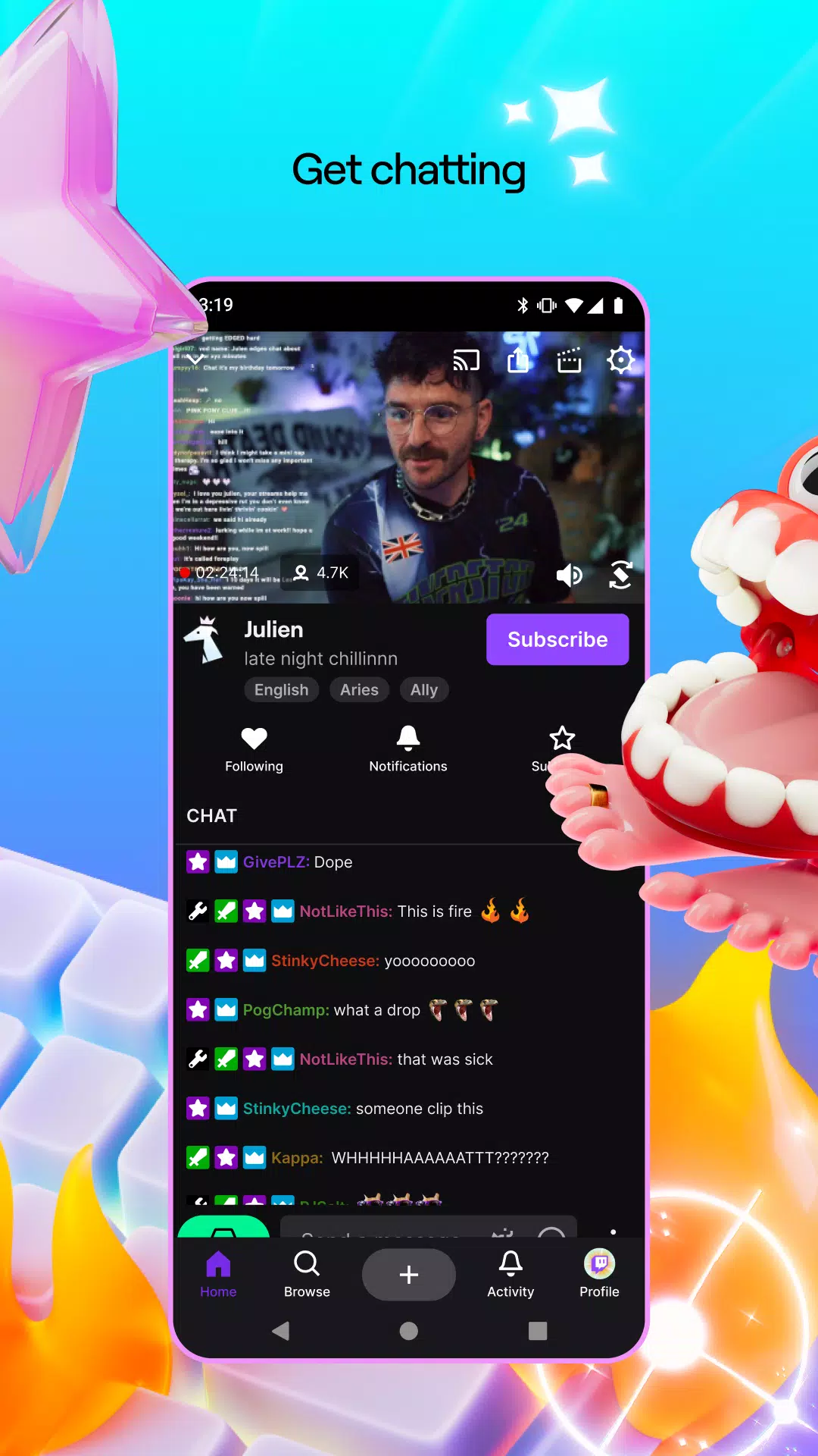 Twitch ภาพหน้าจอ 4