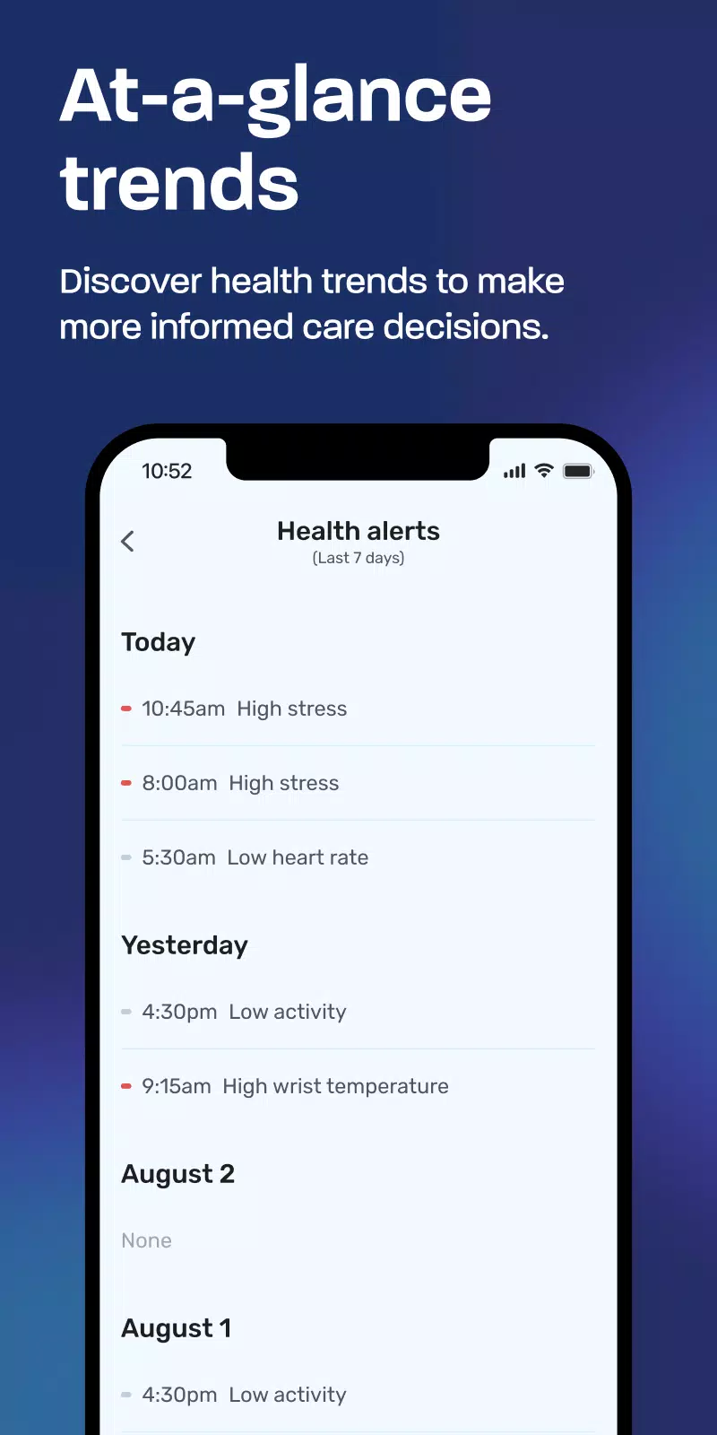 Schermata Kiddo Health 4