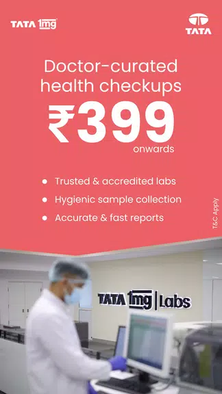 TATA 1mg Online Healthcare App應用截圖第4張