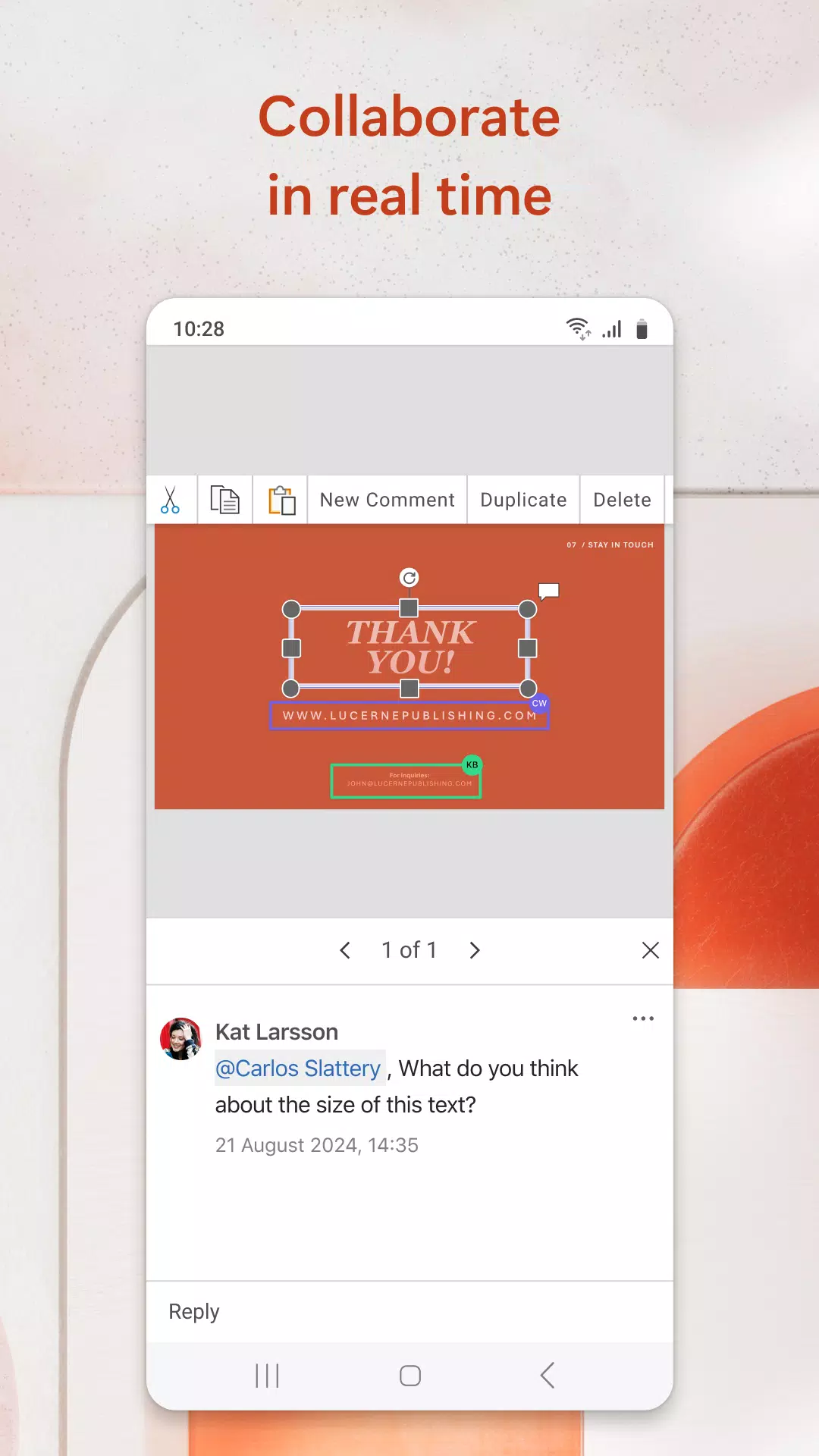 Microsoft PowerPoint Zrzut ekranu 3