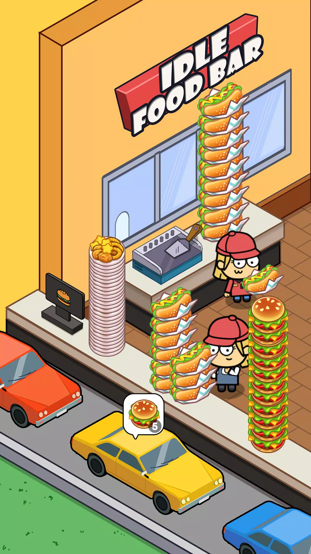 Idle Food Bar Screenshot 2