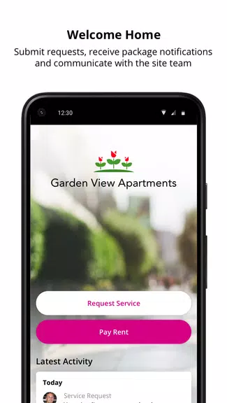 Schermata Resident App 1