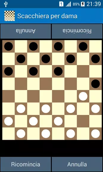 Italian Checkers - Dama Zrzut ekranu 1