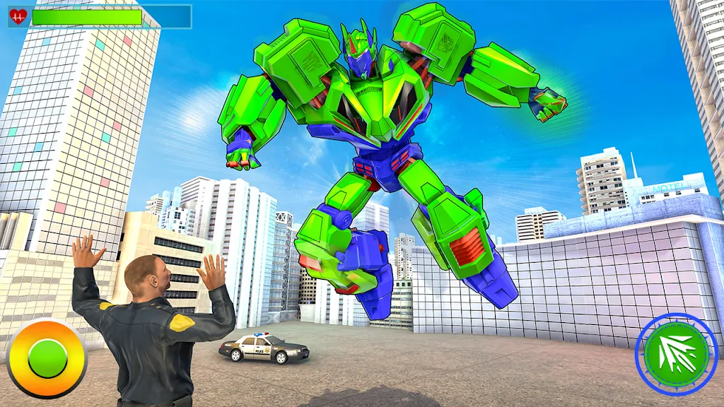 Robot Hero City Battle ภาพหน้าจอ 2