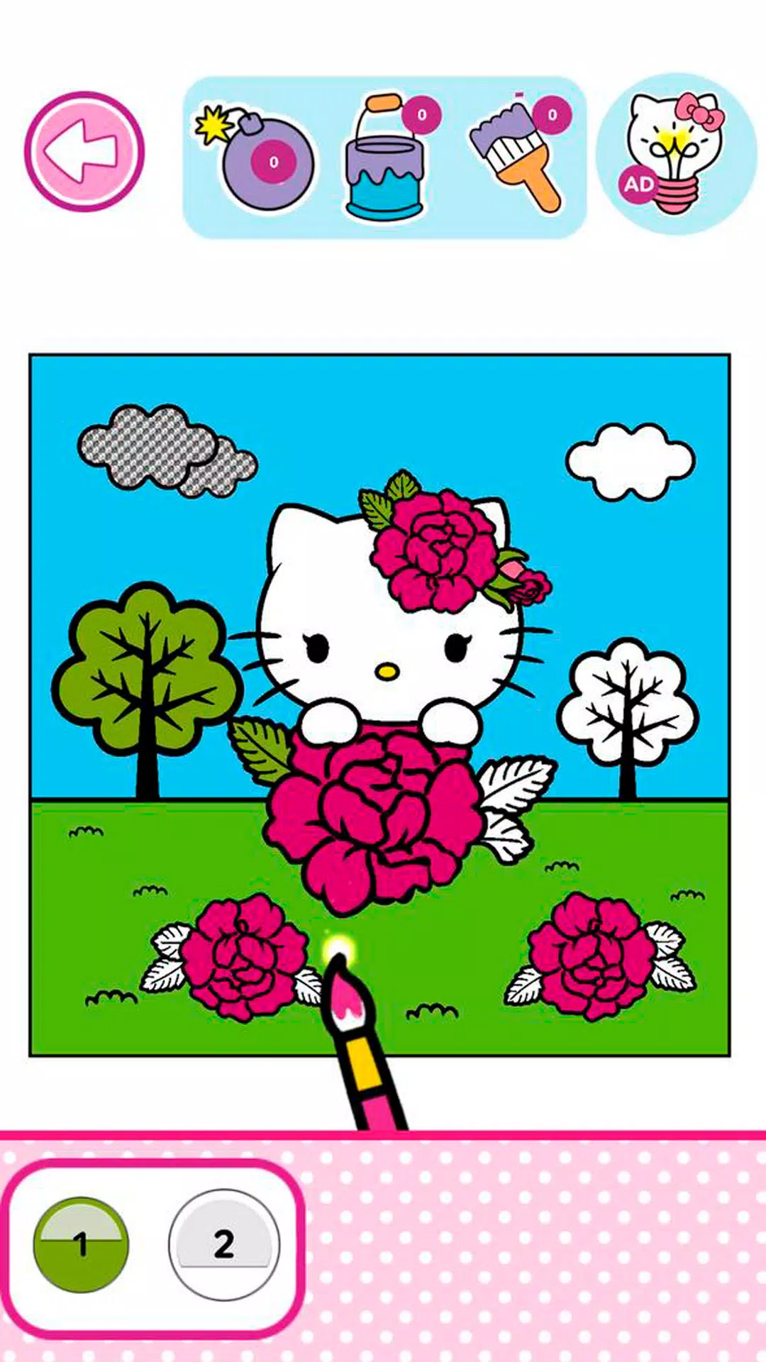 Hello Kitty: Coloring Book Ảnh chụp màn hình 1