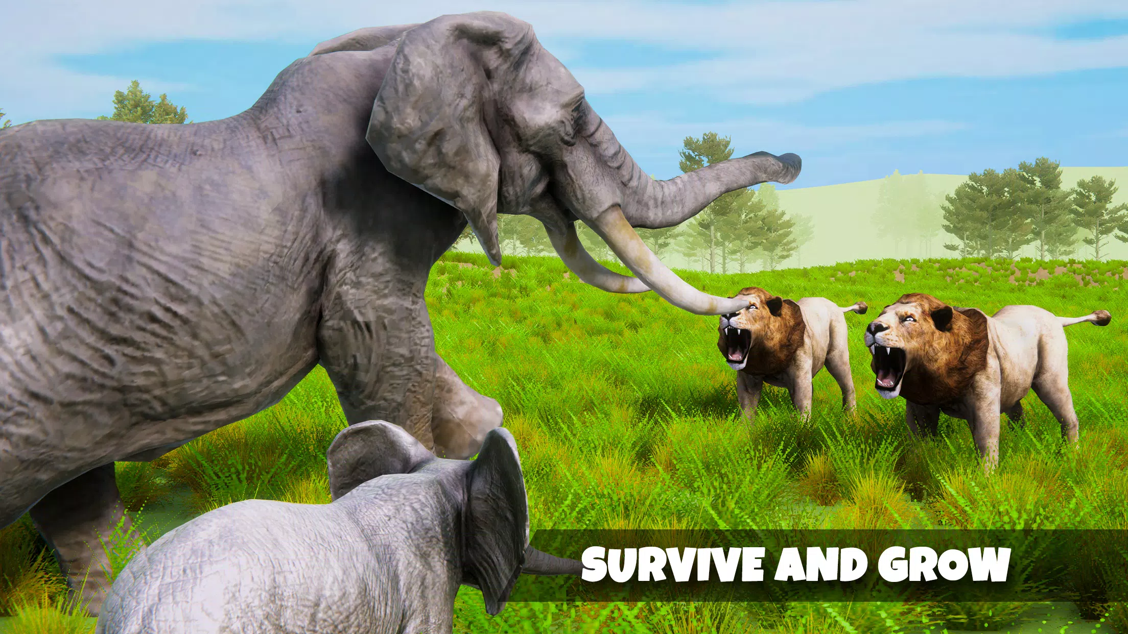 Elephant Simulator Wild Life Tangkapan skrin 3