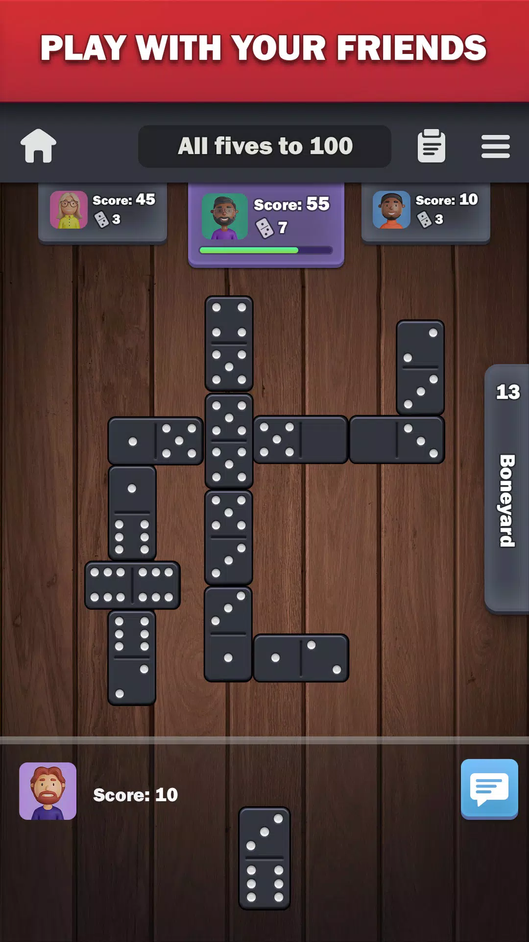 Dominoes online - play Domino! Ảnh chụp màn hình 2