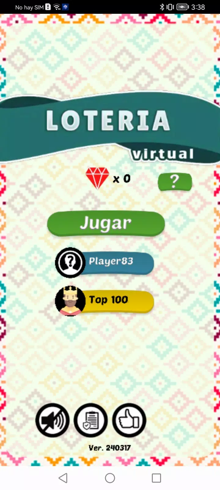 Loteria Virtual - Play Online应用截图第2张