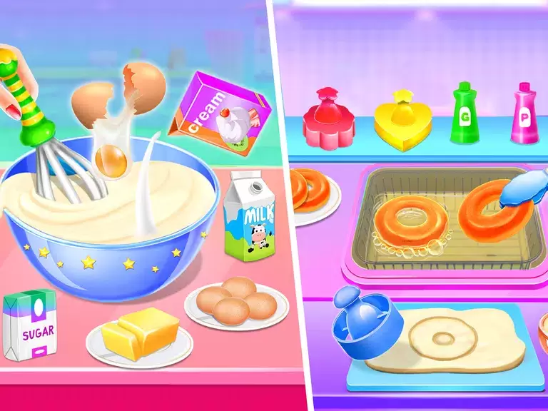 Make Donuts Game - Donut Maker 스크린샷 2