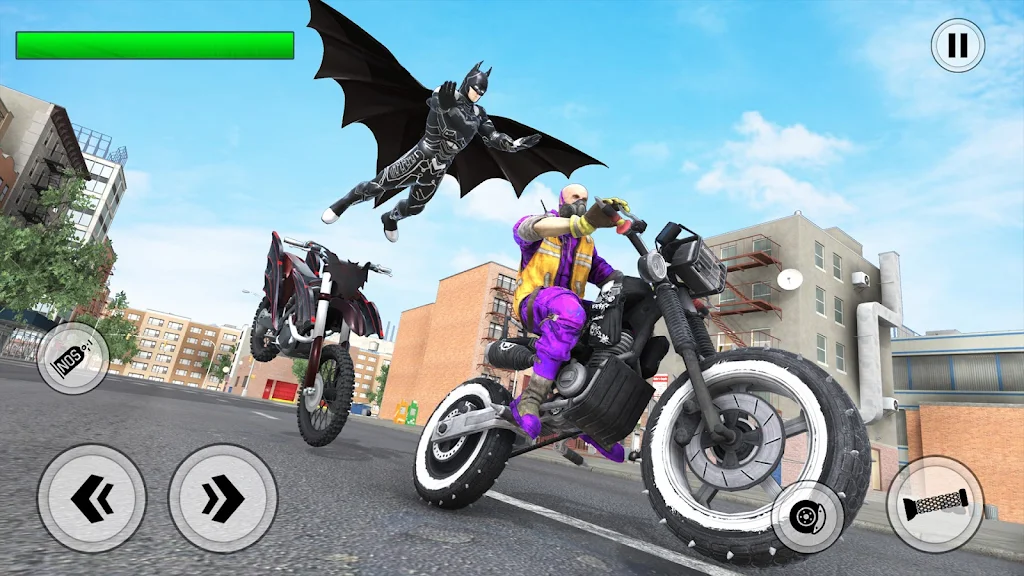 Rope Hero: Bat Superhero Games スクリーンショット 1