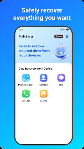 MobiSaver: Data&Photo Recovery স্ক্রিনশট 1