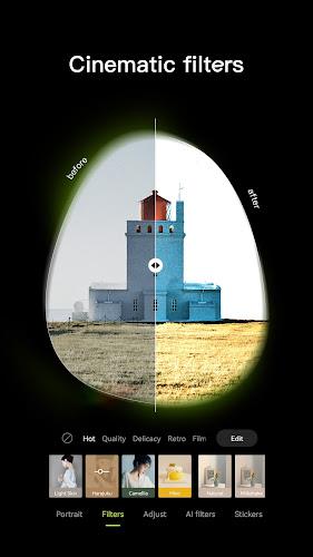 Schermata Hypic - Photo Editor & AI Art 4