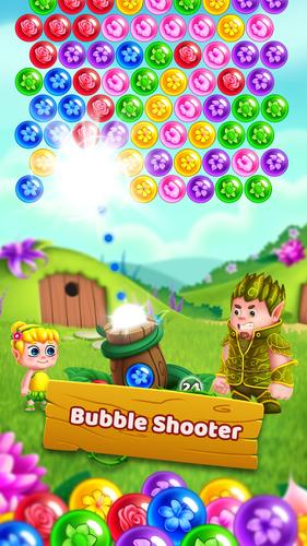 Bubble Shooter - Flower Games Screenshot 1