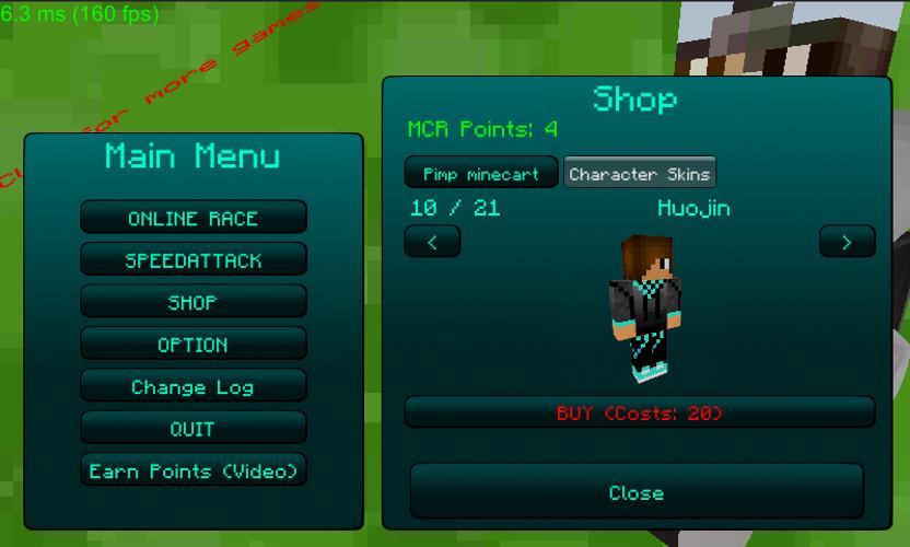 Minecart Racer Adventures Captura de pantalla 2