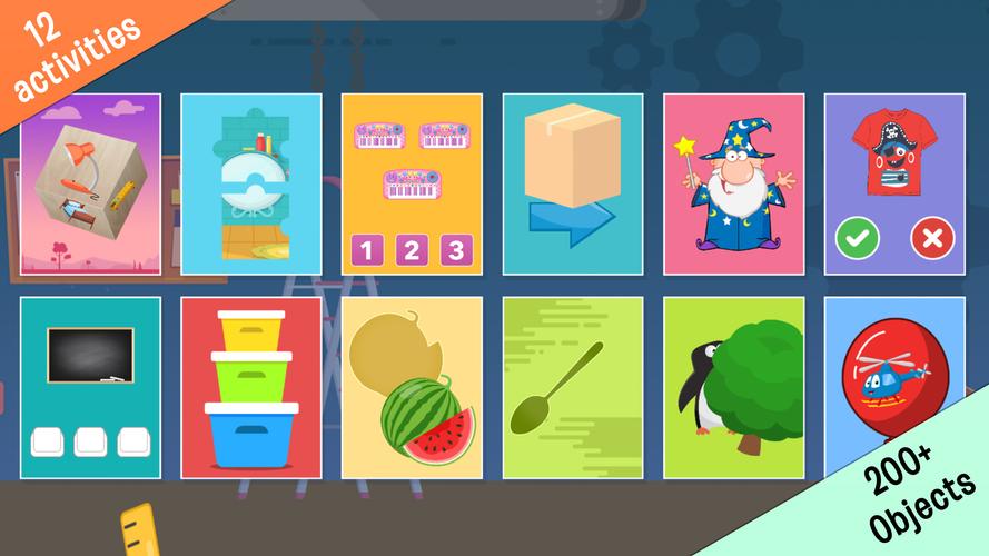 Baby games - Baby puzzles 스크린샷 1
