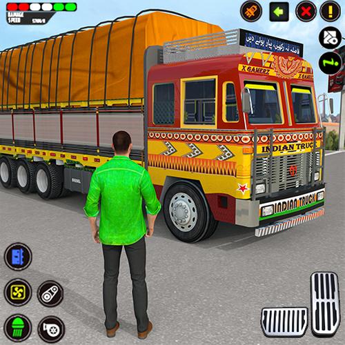 Indian Truck Drive Truck Games ภาพหน้าจอ 1