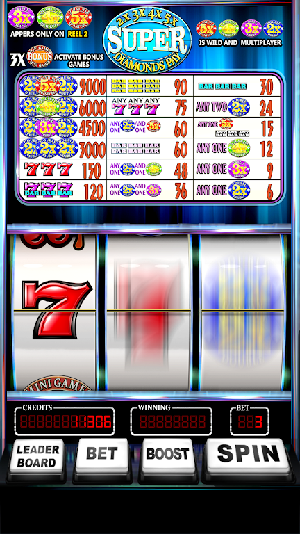 Schermata Free Super Diamonds Pay Slots 4