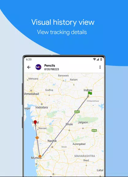 Packages Tracker Ảnh chụp màn hình 4