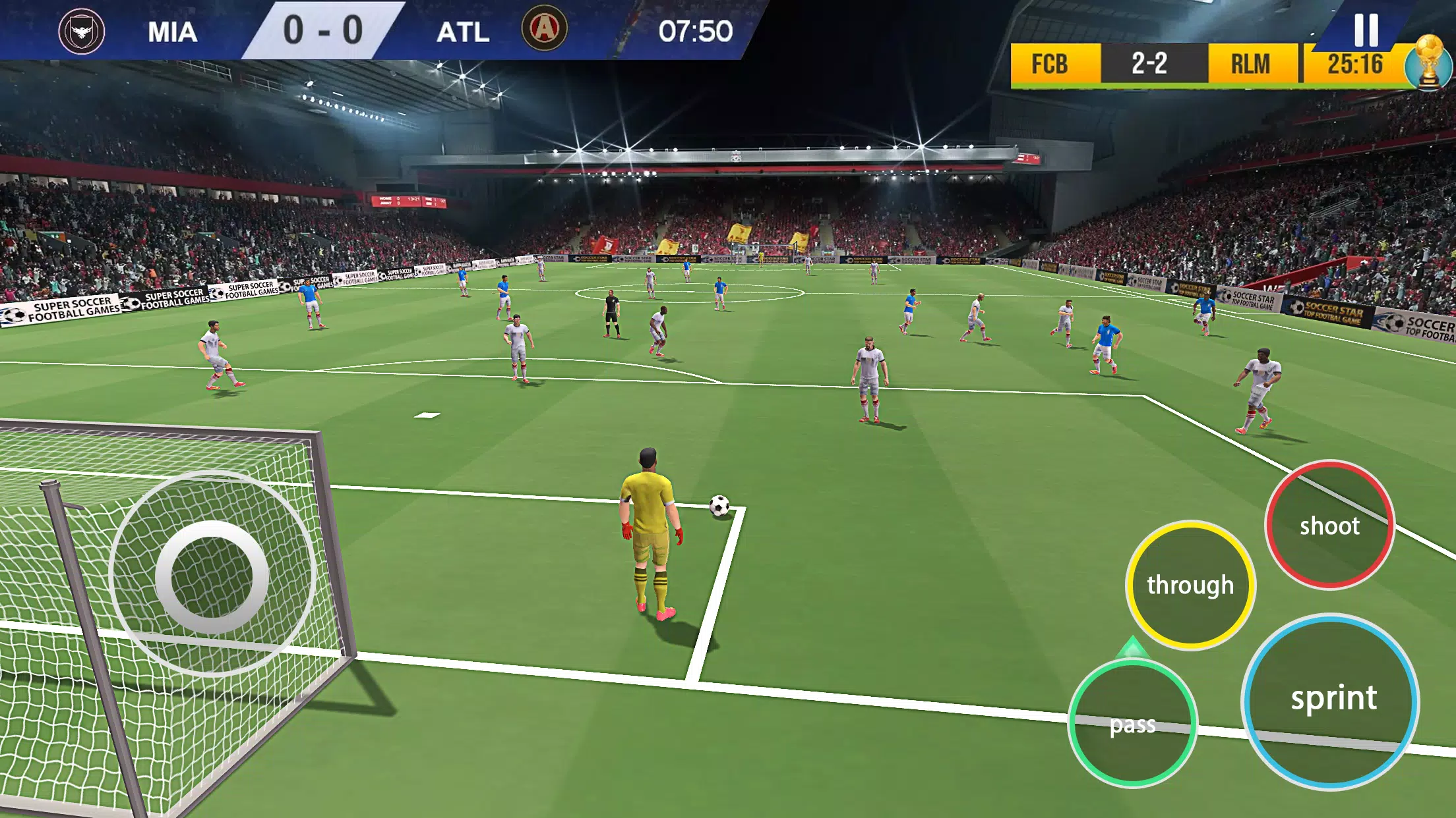 Ultimate Soccer League Star Screenshot 1